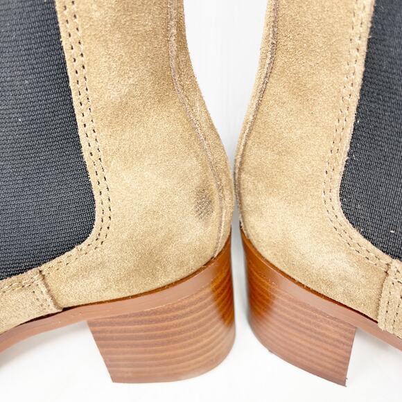 Steve Madden Women's Rhiannon Chelsea Boot Brown Suede Size 7M - Picture 14 of 14